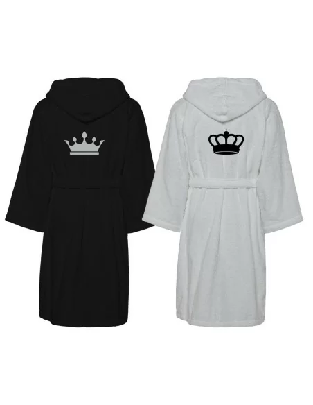 Accappatoio Lui e Lei LineaBlu art. Crown King e Crown Queen