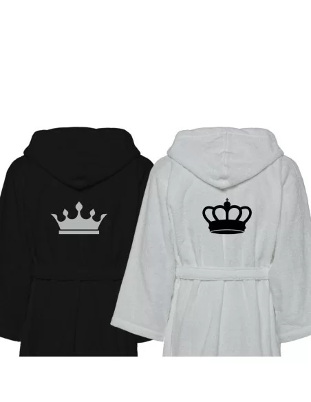 Accappatoio Lui e Lei LineaBlu art. Crown King e Crown Queen