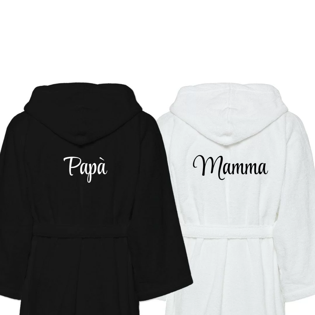 Accappatoio Lui e Lei LineaBlu art. Bicolor...