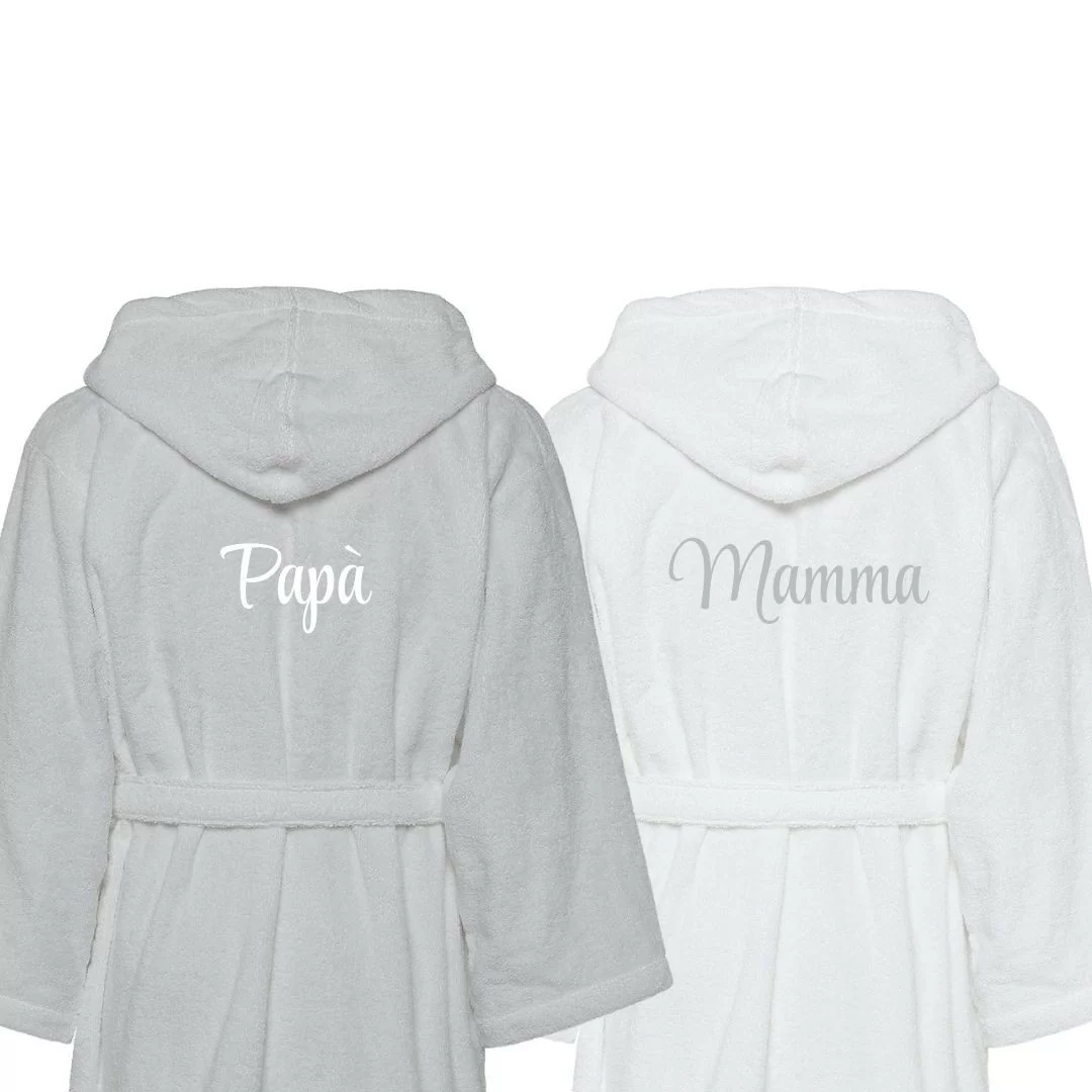 Accappatoio Lui e Lei LineaBlu art. Bicolor...