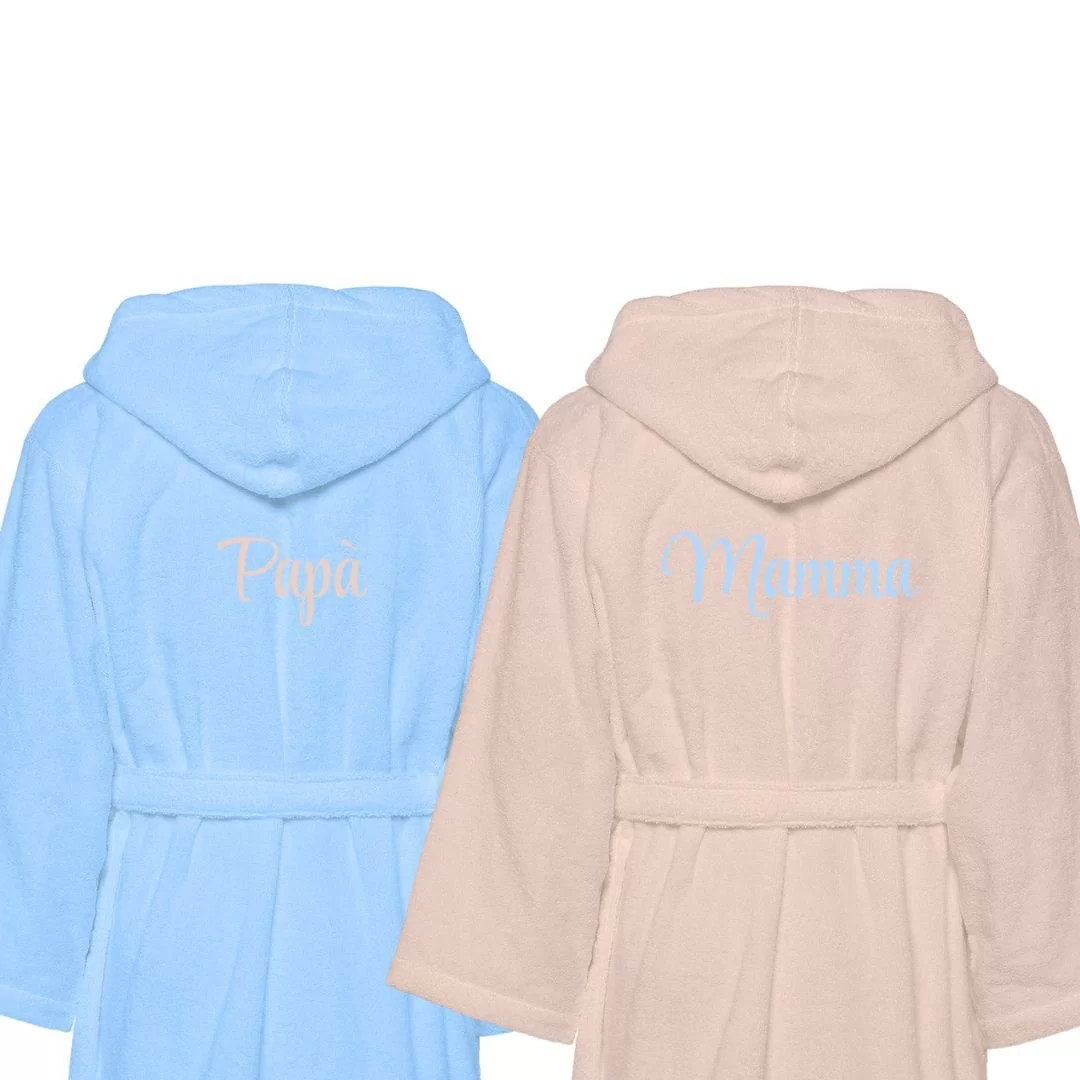 Accappatoio Lui e Lei LineaBlu art. Bicolor...