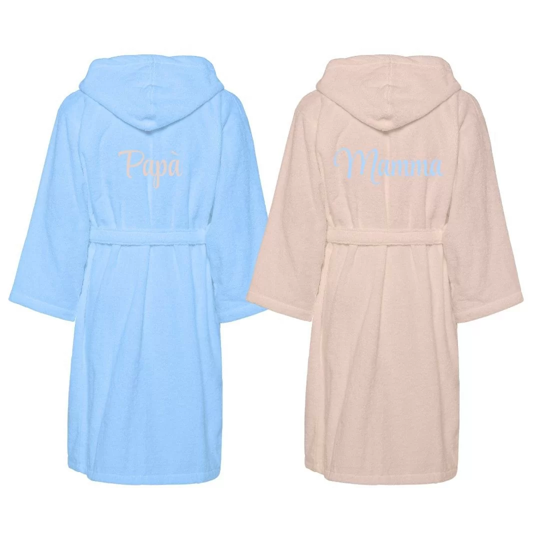 Accappatoio Lui e Lei LineaBlu art. Bicolor...