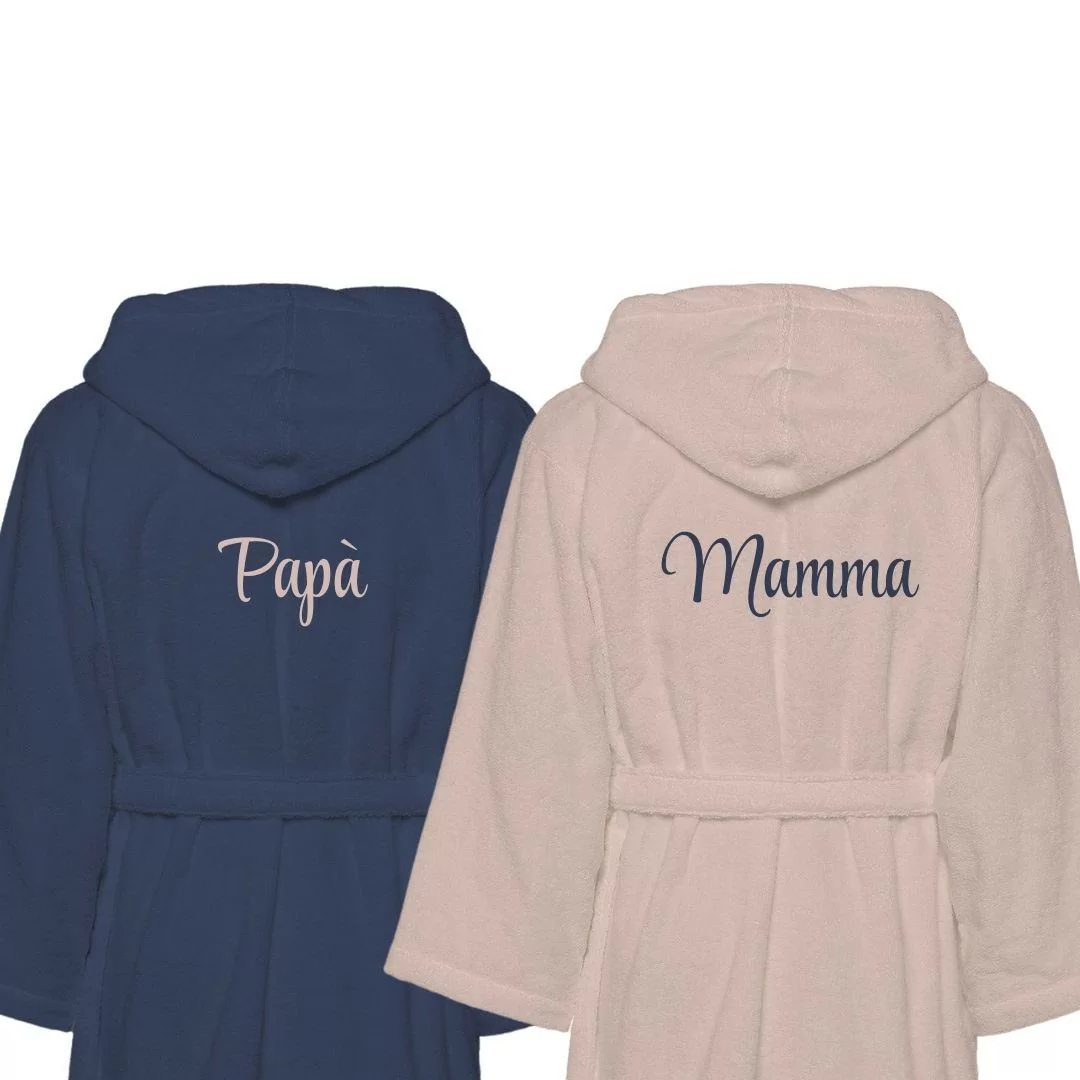 Accappatoio Lui e Lei LineaBlu art. Bicolor...