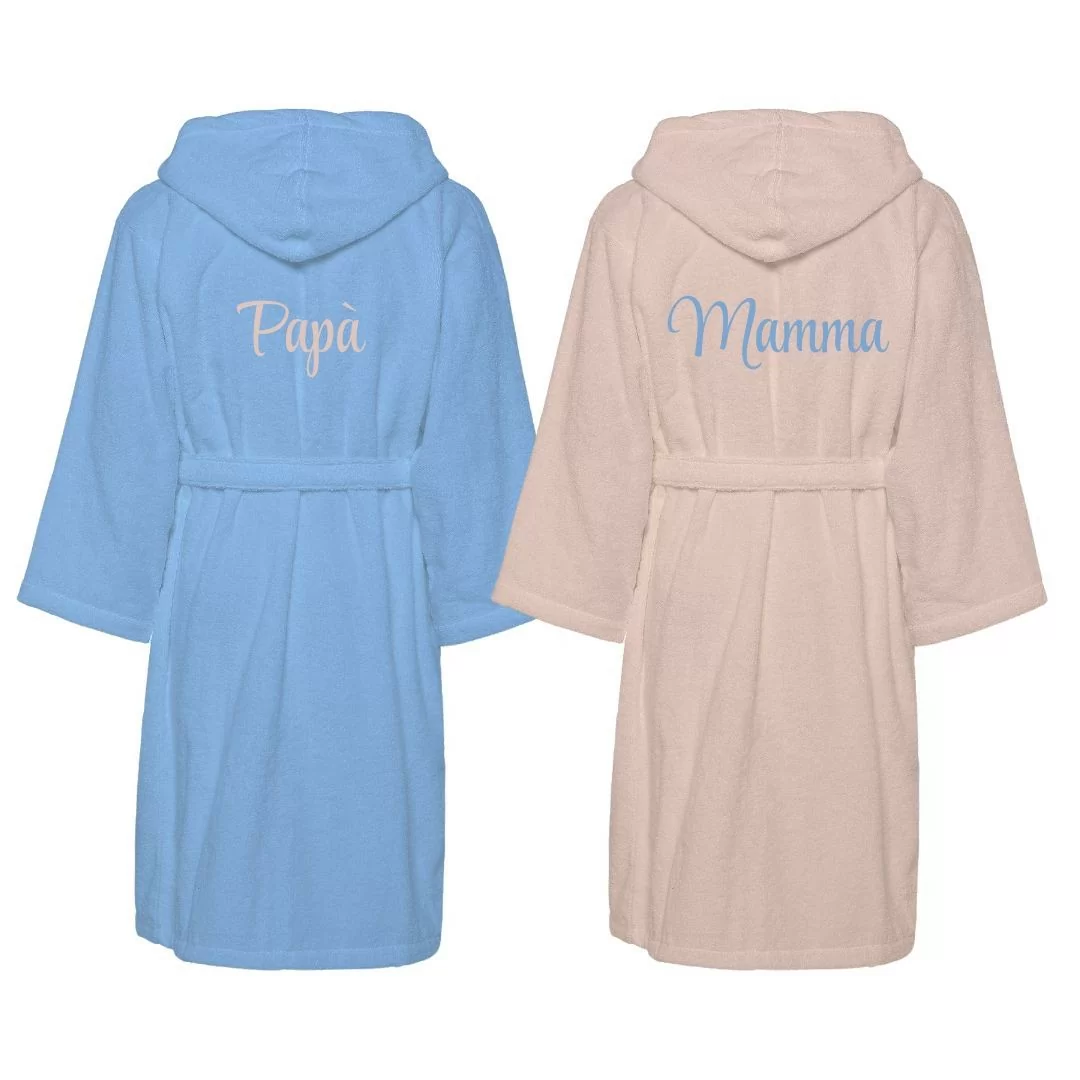 Accappatoio Lui e Lei LineaBlu art. Bicolor...