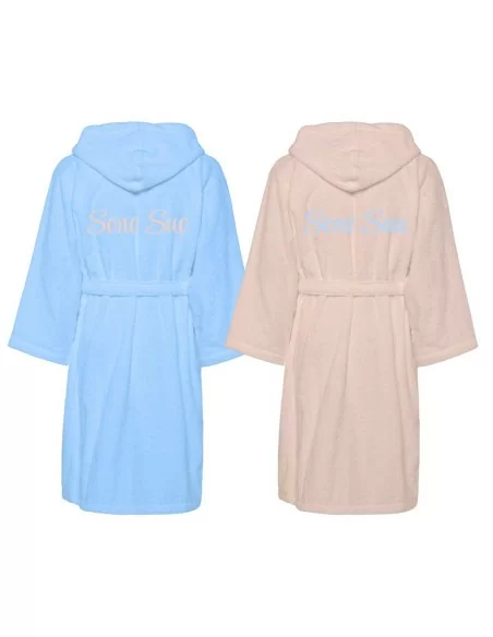 Accappatoio Lui e Lei LineaBlu art. Sono Suo e Sono Sua