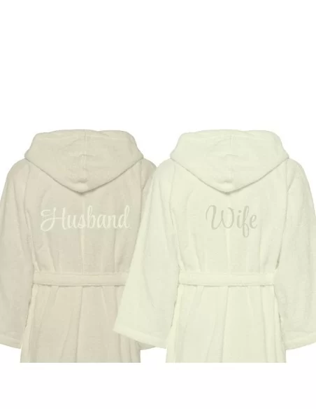 Accappatoio Lui e Lei LineaBlu art. Bicolor Husband e Wife