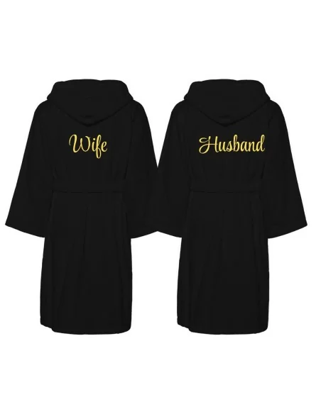 Accappatoio Lui e Lei LineaBlu art. Husband e Wife Ricamato