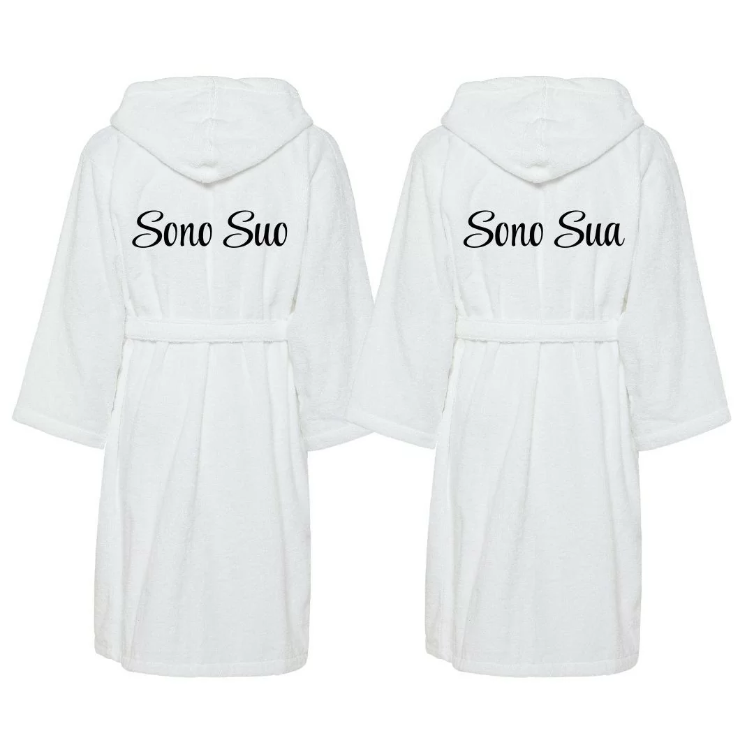 Accappatoio Lui e Lei LineaBlu art. Sono Suo e Sono Sua... 2