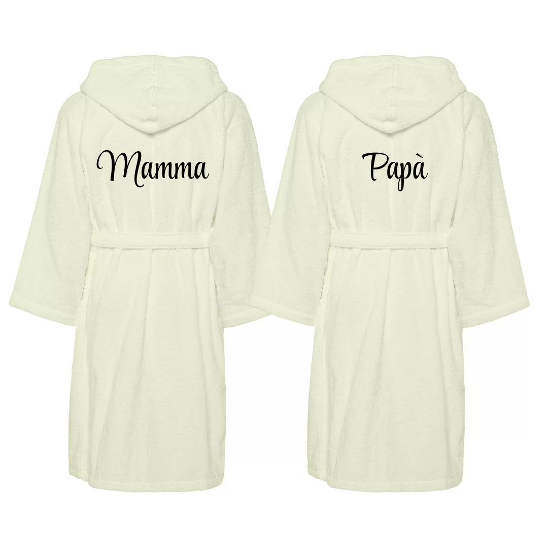 Accappatoio Lui e Lei LineaBlu art. Papà e...