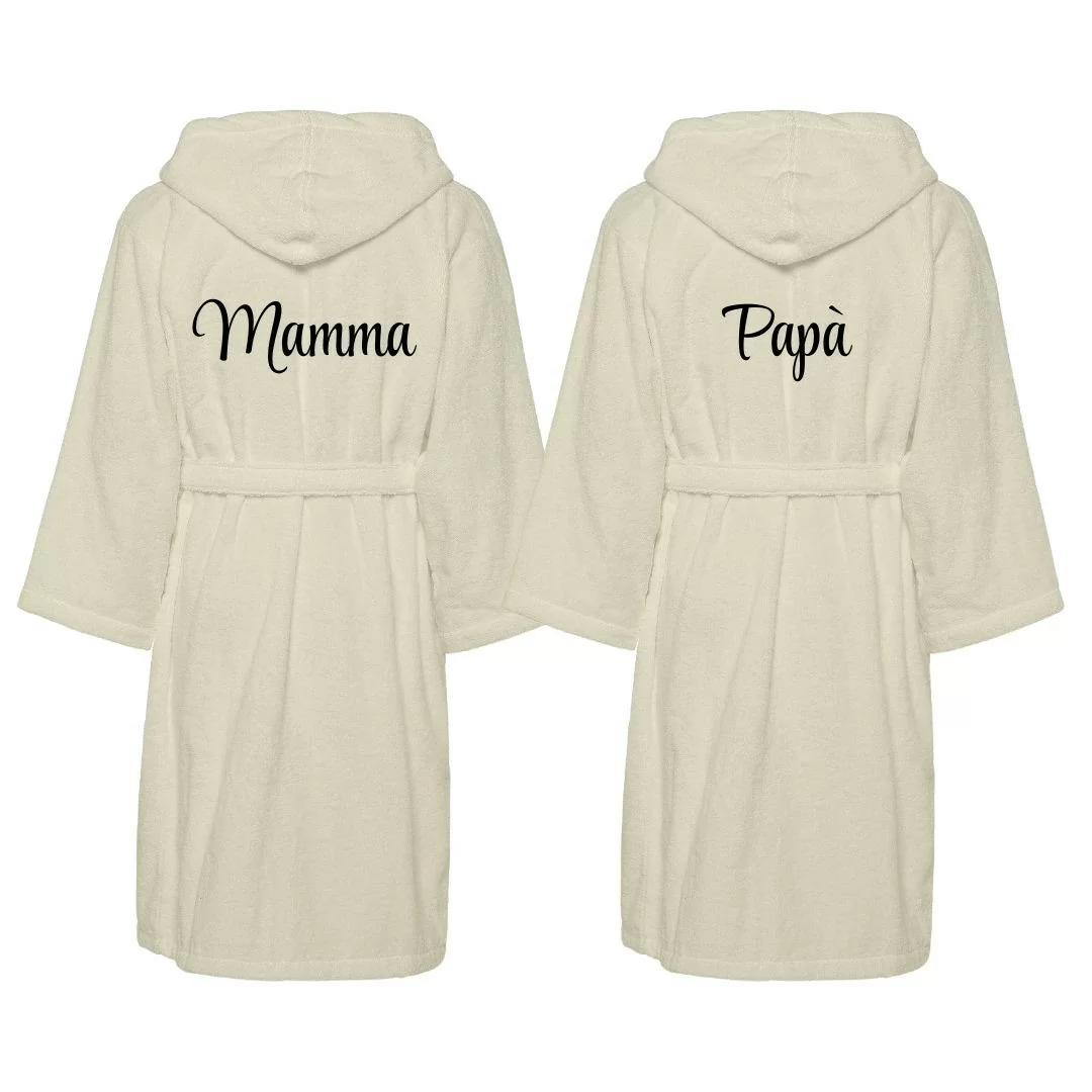 Accappatoio Lui e Lei LineaBlu art. Papà e...