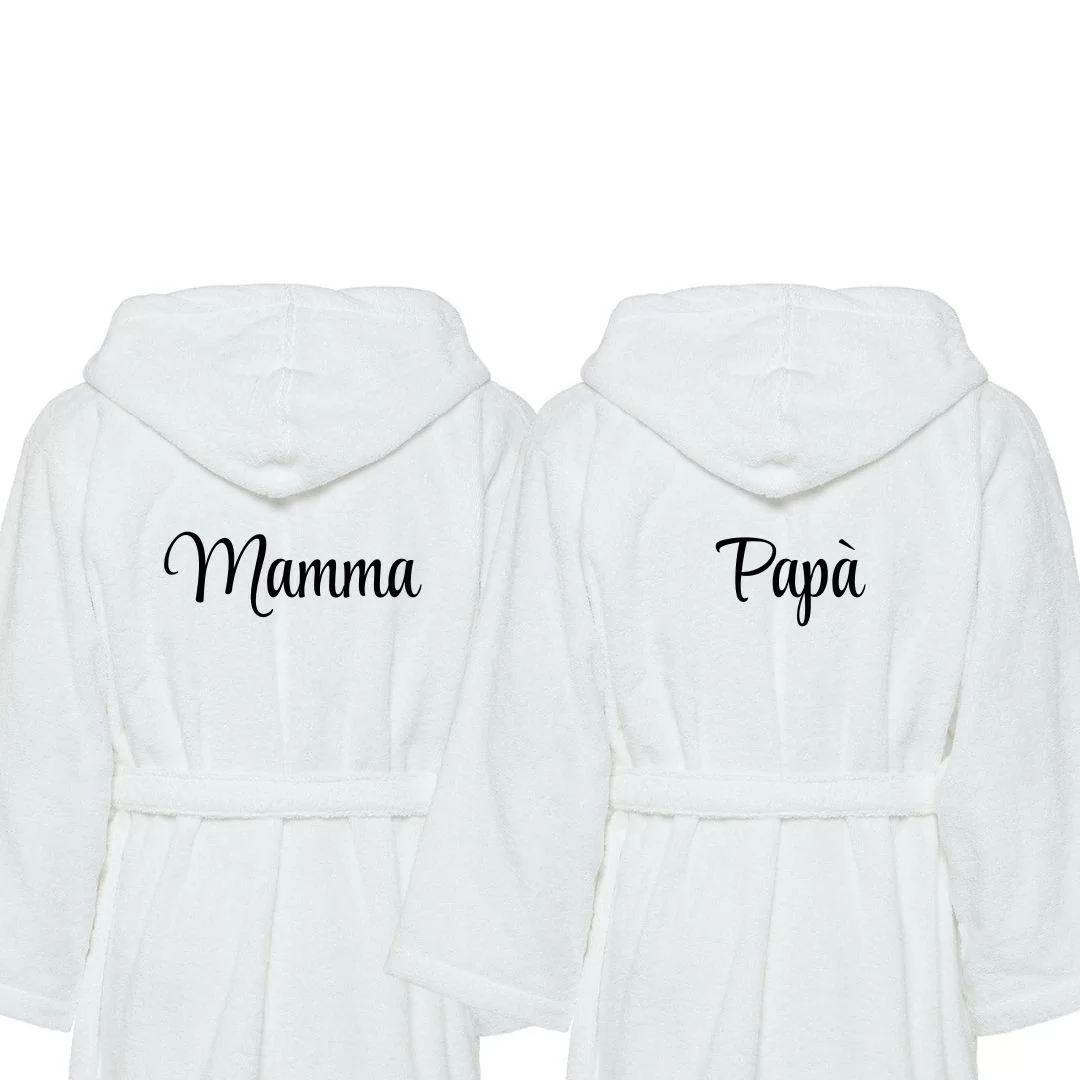 Accappatoio Lui e Lei LineaBlu art. Papà e...