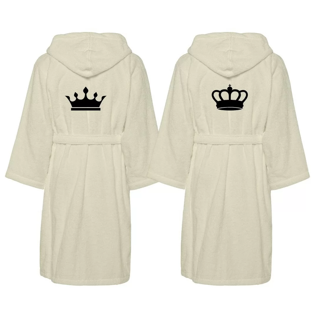 Accappatoio Lui e Lei LineaBlu art. Crown King e Queen...