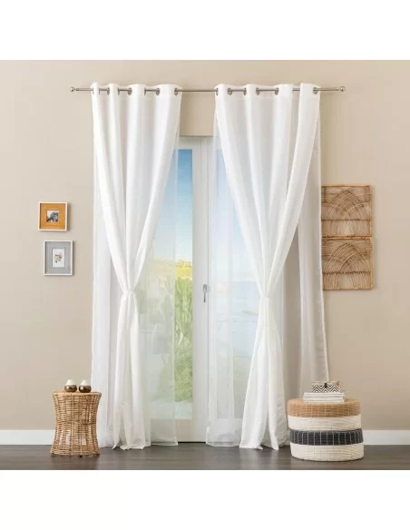 Pannello Tenda da Interni Linea Oro art. Twins Doppio Velo