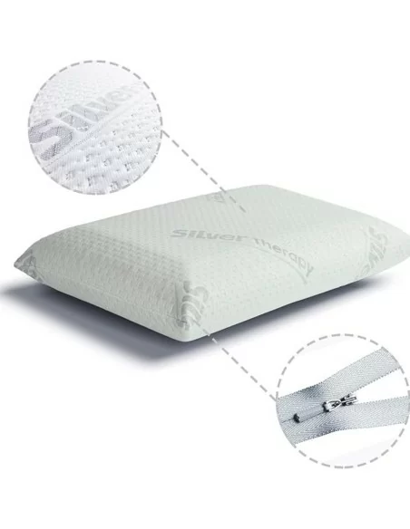 Guanciale Memory H13 art. Carbonio Federa Silver Therapy