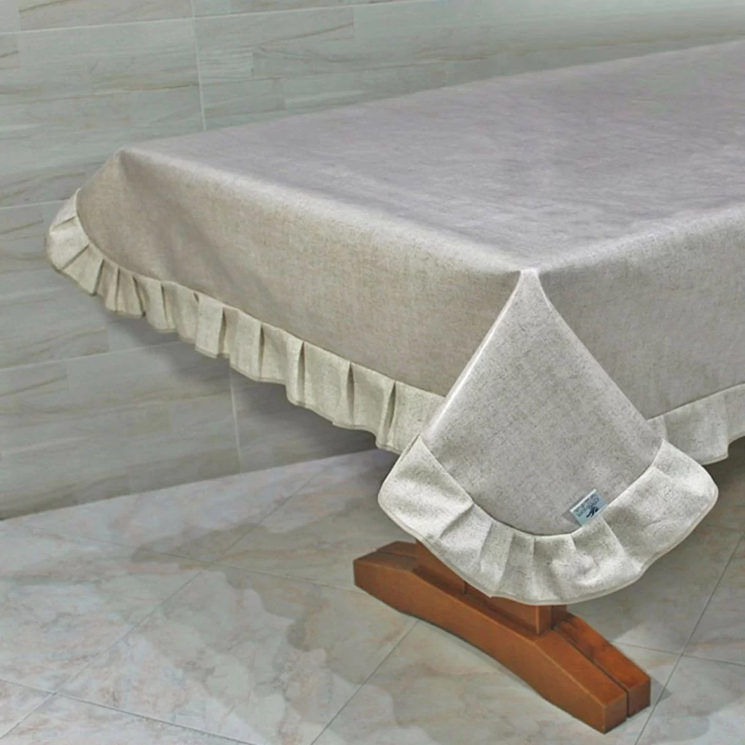 Tovaglia Plastificata con Volant Maratex art....