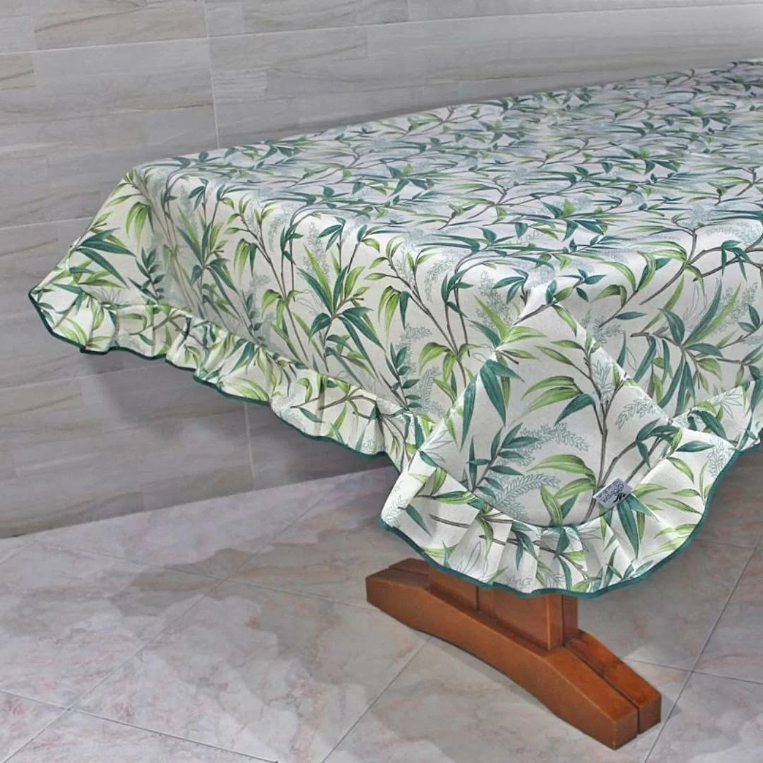 Tovaglia Plastificata con Volant Maratex art. Bambu