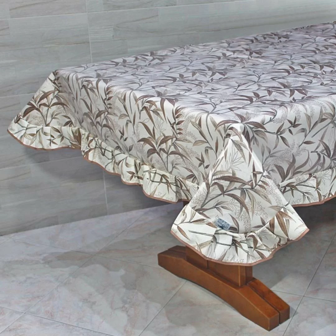 Tovaglia Plastificata con Volant Maratex art. Bambu 2