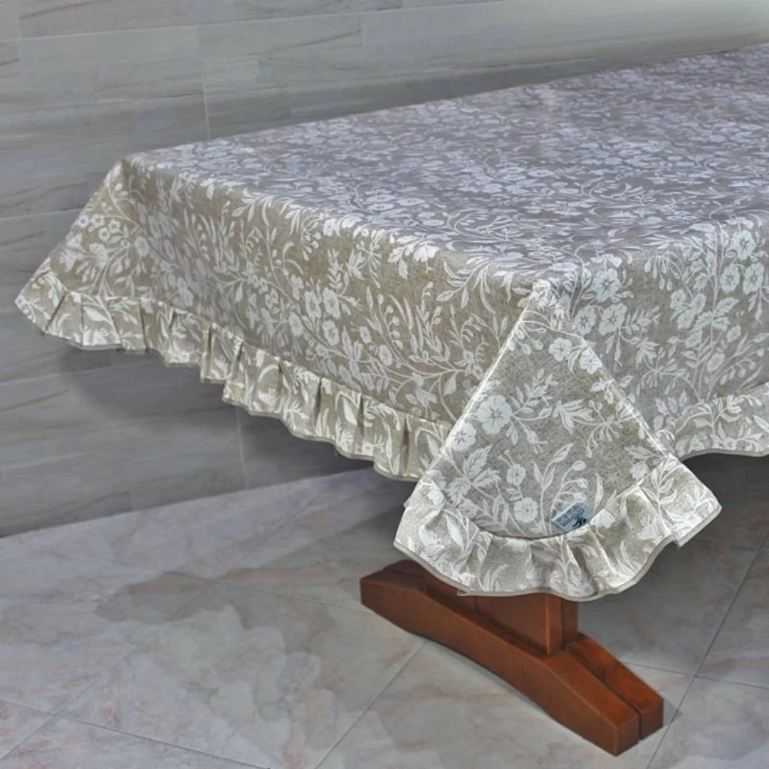 Tovaglia Plastificata con Volant Maratex art....