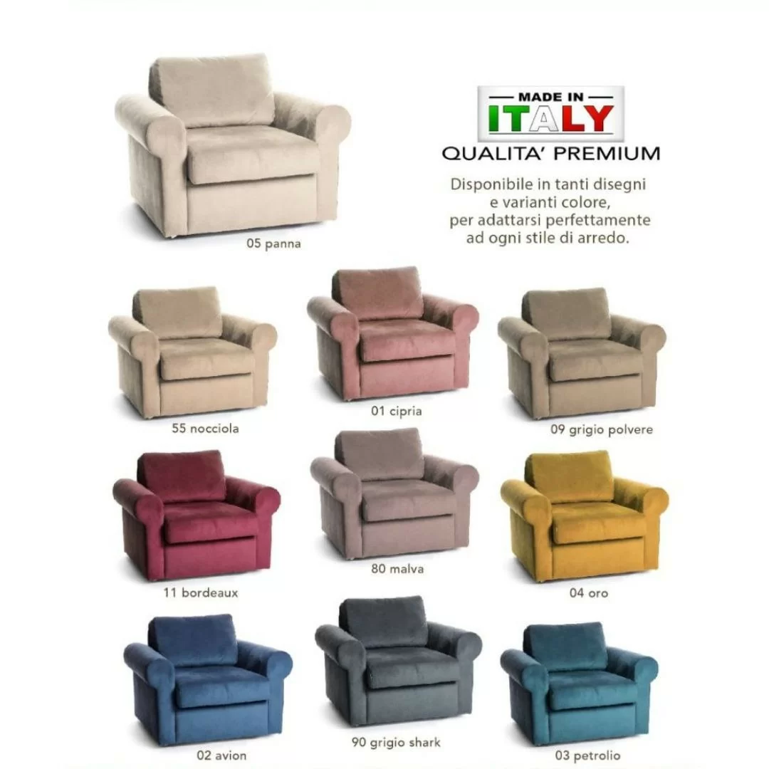 Copridivano in velluto Marta Marzotto art. Velour