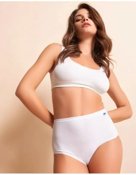 Culotte Vita Alta Cotone Snelly art. E396 set 3 pezzi