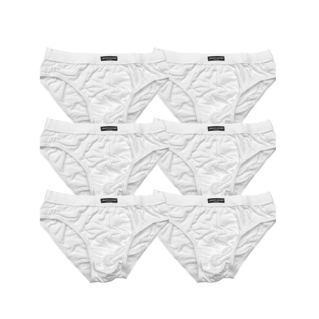 Slip Uomo in Cotone Armata di Mare art. GT314 set 6 pezzi 2