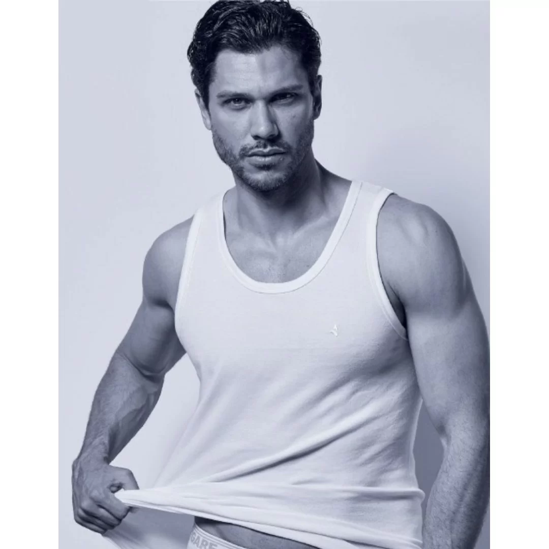 Canotta Uomo Navigare art. 110 Spalla Larga set 3 pezzi 2