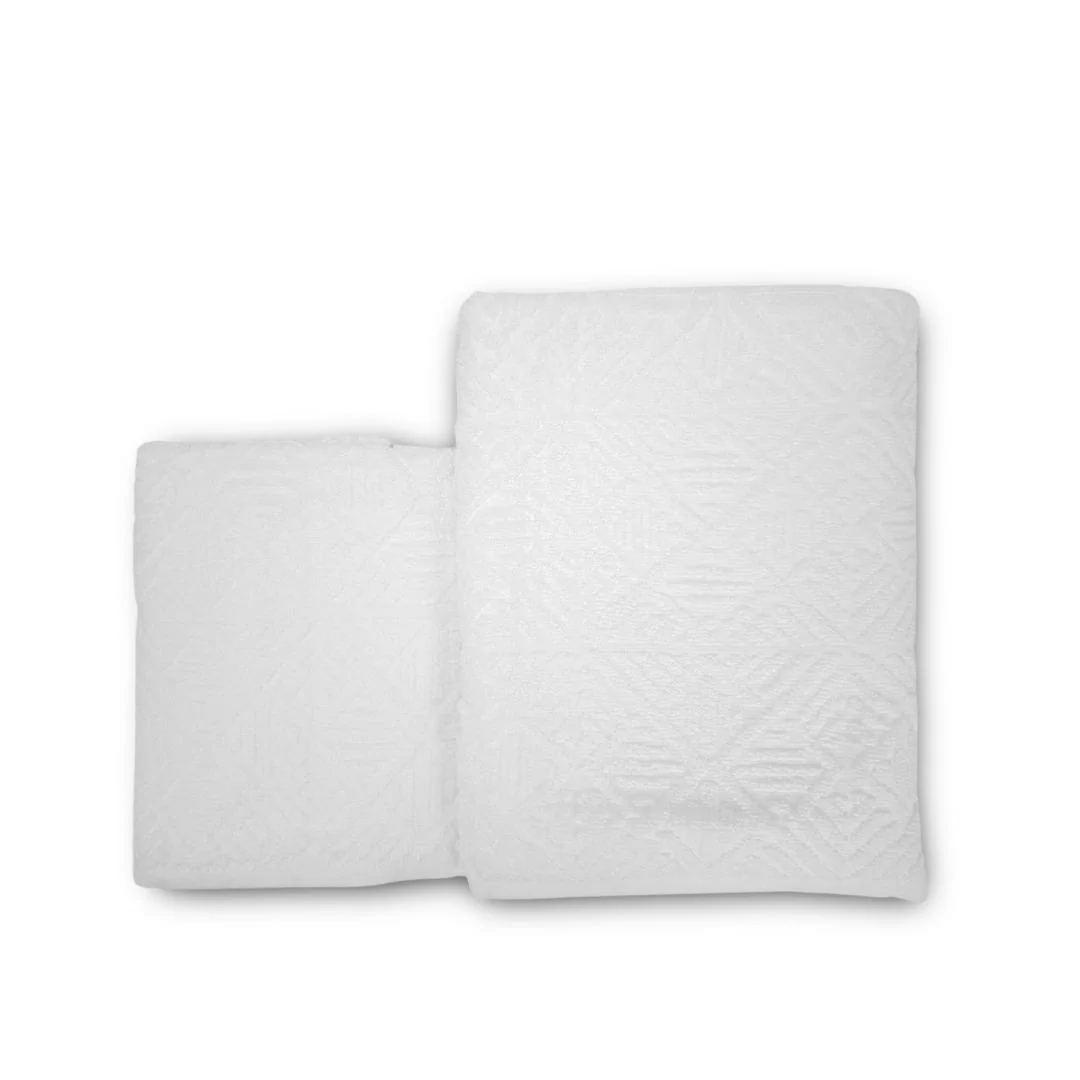 Coppia Asciugamani LineaBlu art. Royal 520gr/mq