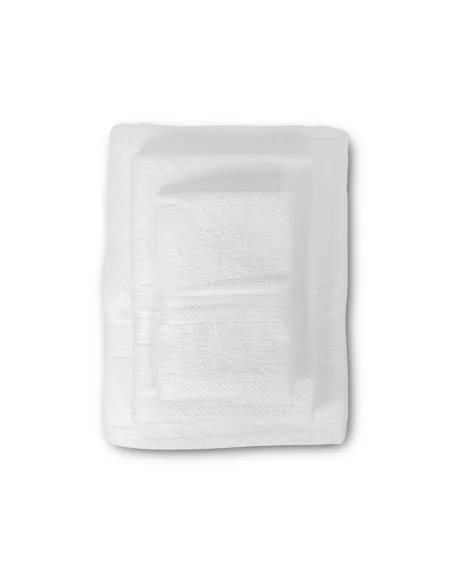 Tris Asciugamani Bagno LineaBlu art. Riga Diamantino Spugna