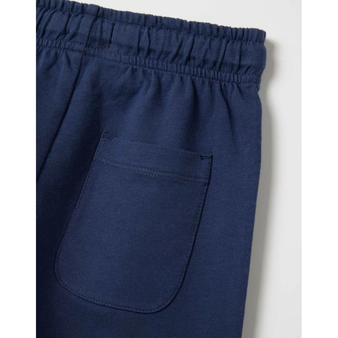 Pantalone Corto Scuola Bambino Blu 100% Cotone