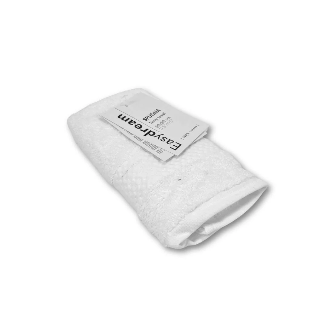 Asciugamano Ospite EasyDream Spugna 100% Cotone