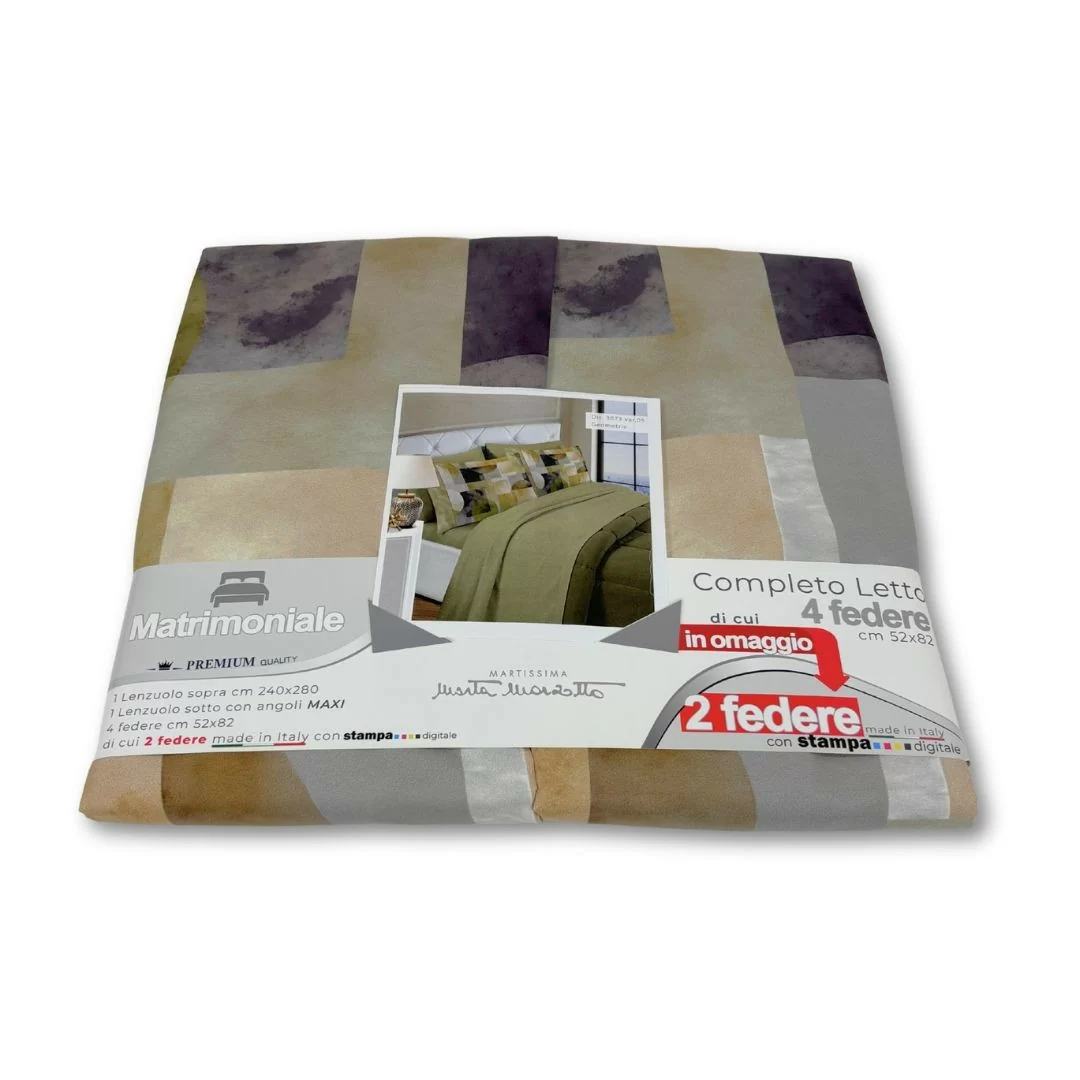 Completo Letto Matrimoniale Marta Marzotto art. Geometrie
