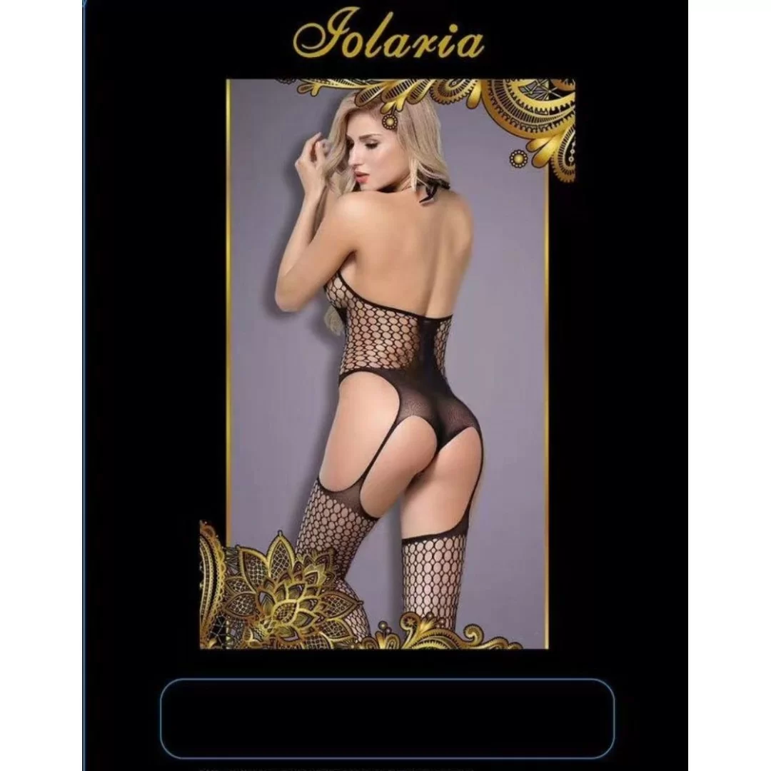 Body Sexy Trasparente Collant a Rete art. JT6043BD 2