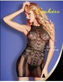 Abito Sexy Donna a Rete Taglia Unica art. Y20719
