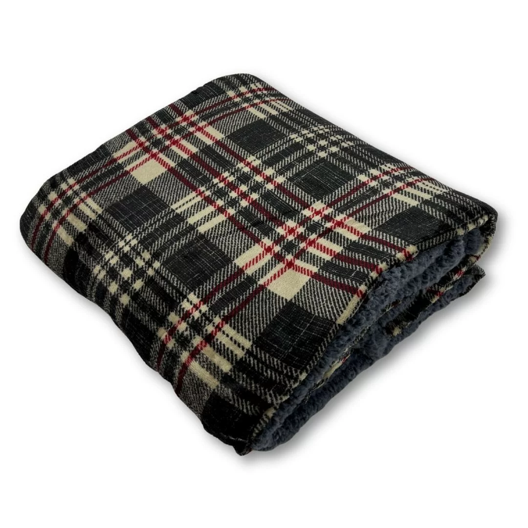 Plaid Matrimoniale Invernale Fancy Home art. Yuki Sherpa