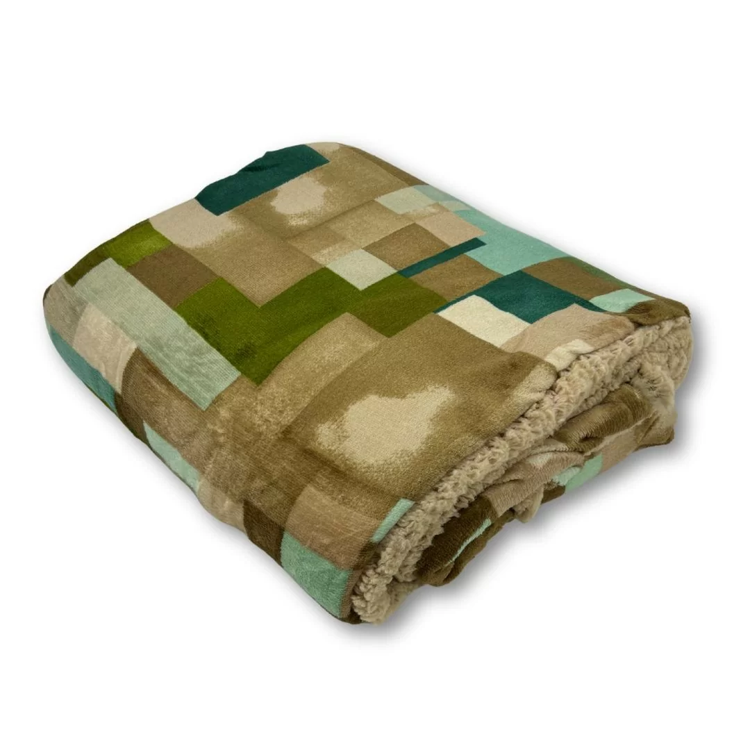 Plaid Matrimoniale Invernale Fancy Home art. Yuki Sherpa 2