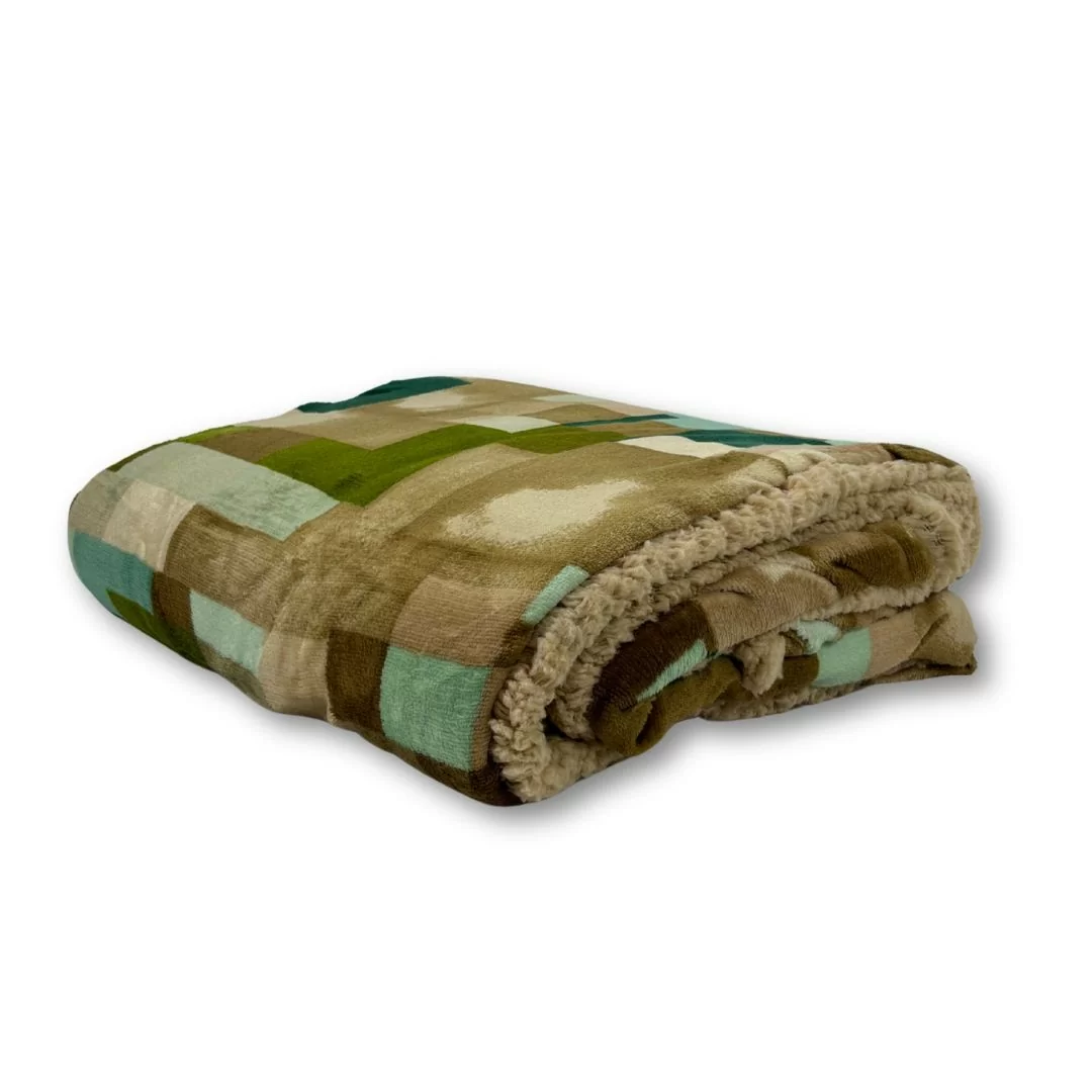 Plaid Matrimoniale Invernale Fancy Home art....