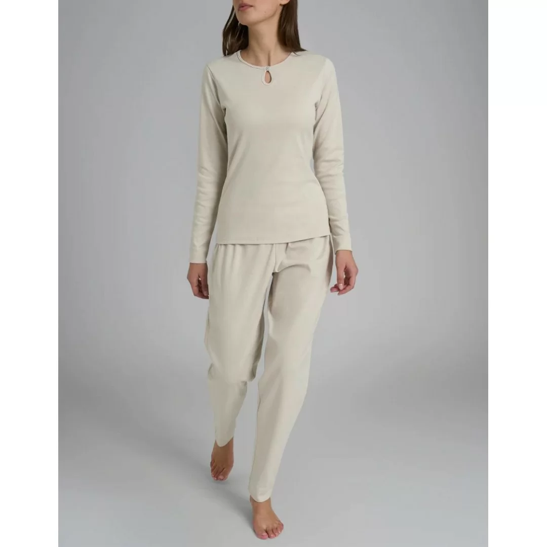 Pigiama Donna Invernale Ragno art. DR94NU Scollo a goccia