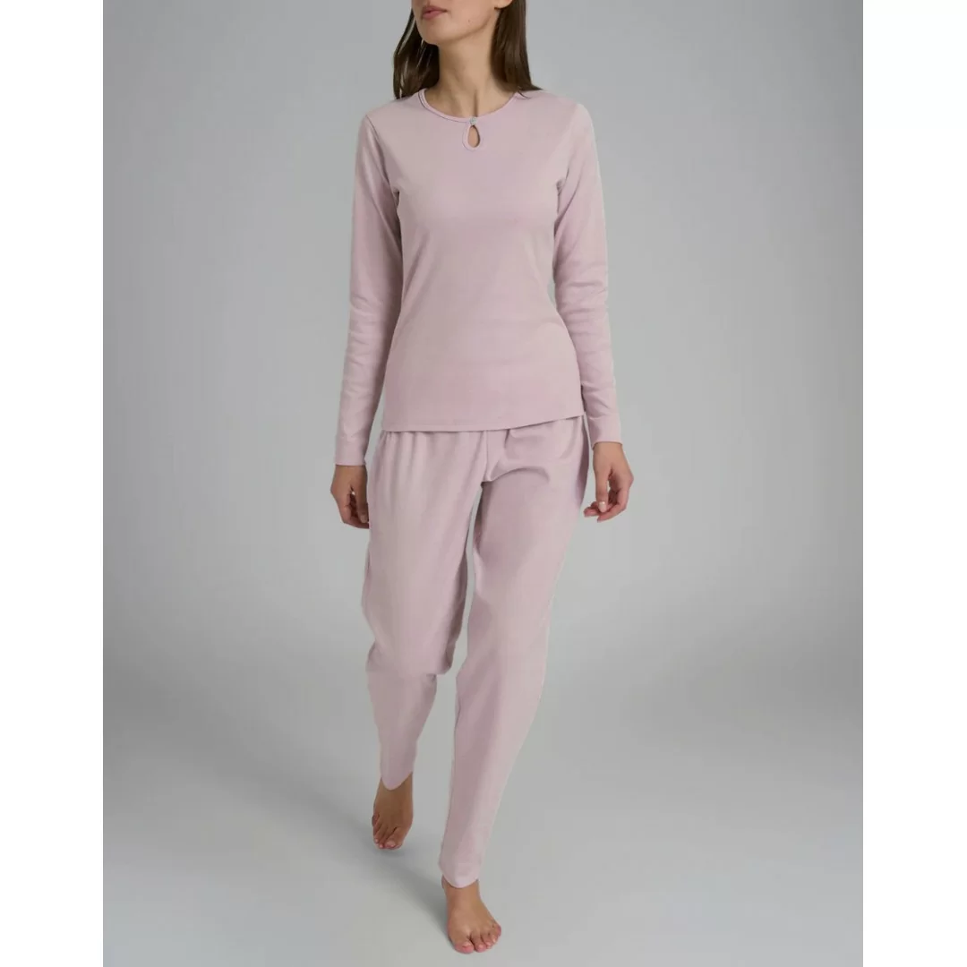 Pigiama Donna Invernale Ragno art. DR94NU Scollo a goccia 2