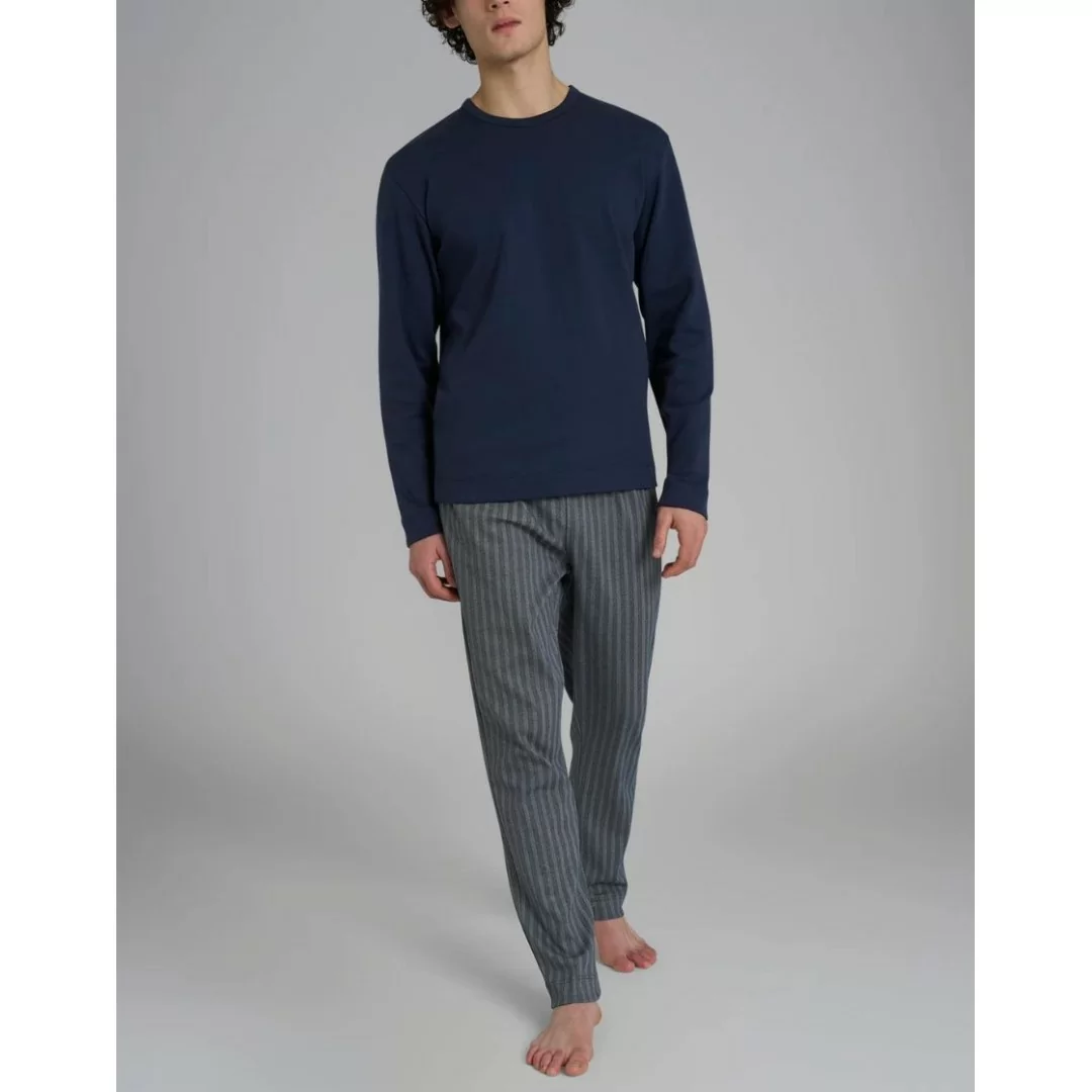 Pigiama Uomo Invernale Ragno art. U961NQ Girocollo