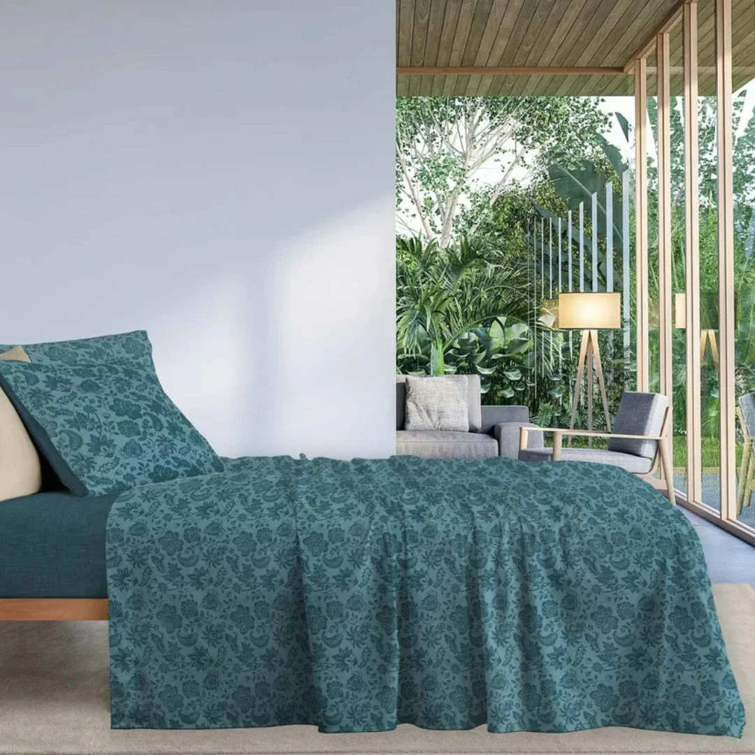 Completo Letto Matrimoniale Linea Oro art. Eden Cotone