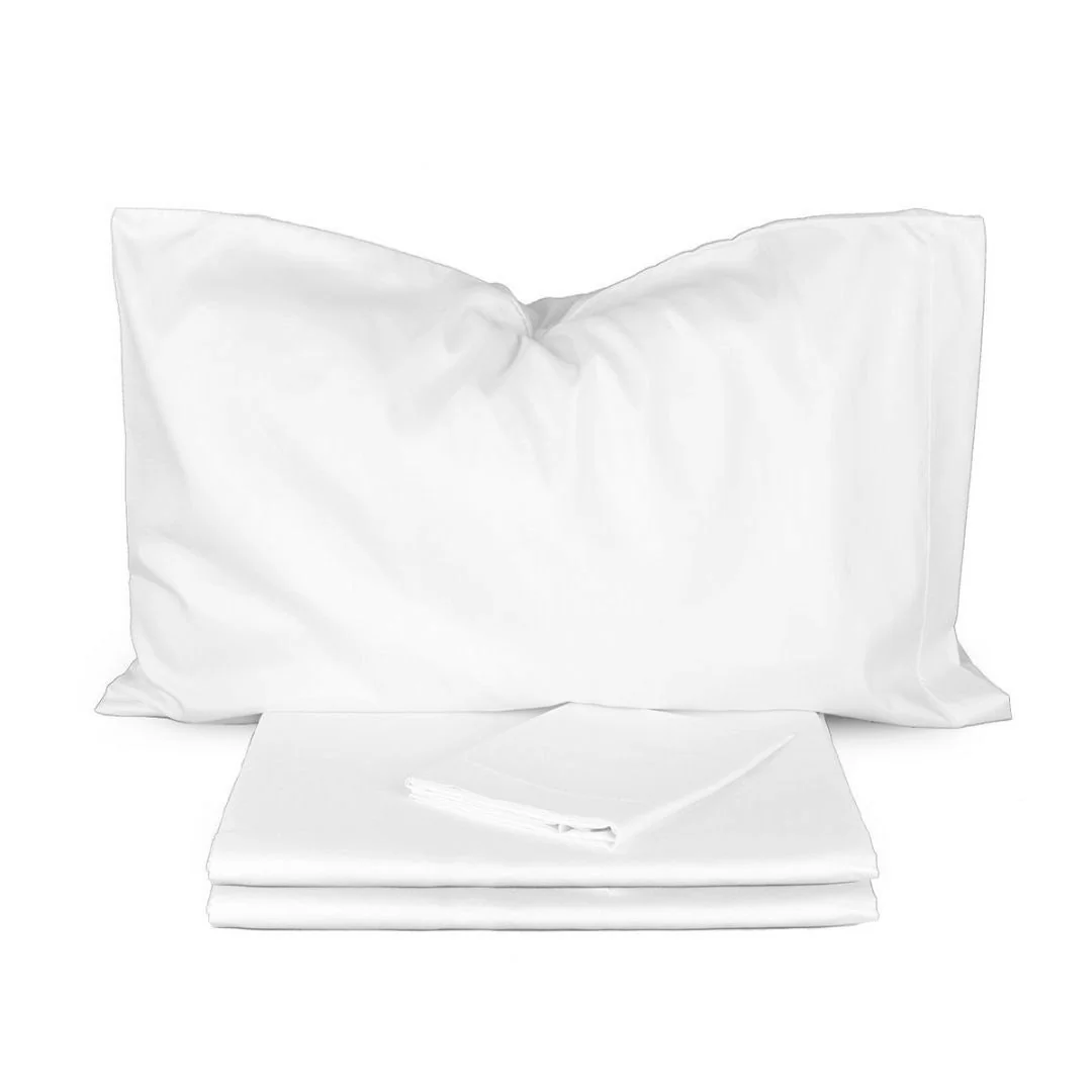 Completo Letto Marta Marzotto art. Trendy Bianco Cotone 2