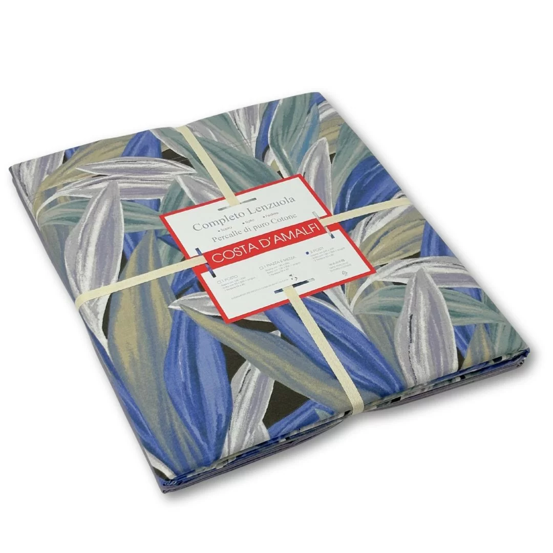 Completo Letto Matrimoniale art. Costa D'Amalfi Percalle