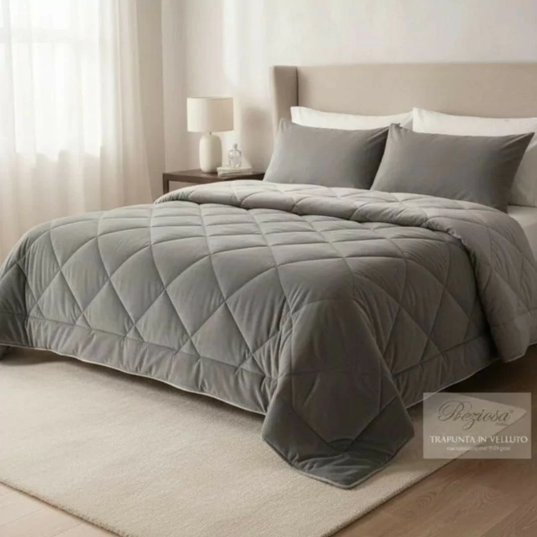 Trapunta Matrimoniale Invernale Preziosa Home art. Nuit...