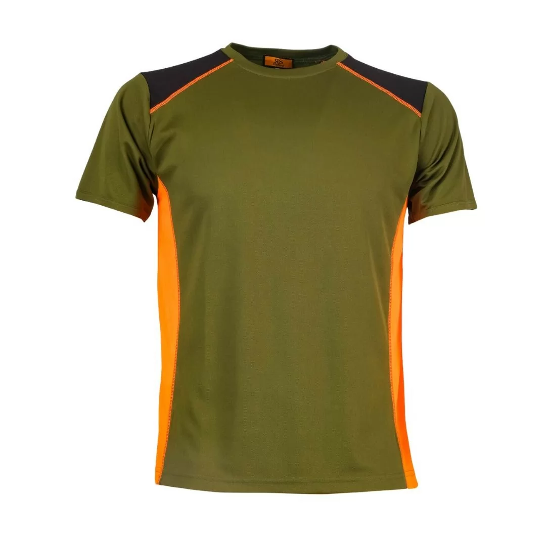 T Shirt Alta Visibilità Rs Hunting art. A/1 Arancio Fluo