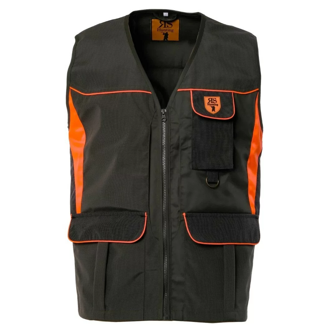 Gilet Caccia Protettivo Rs Hunting art. LV701 Arancio Fluo