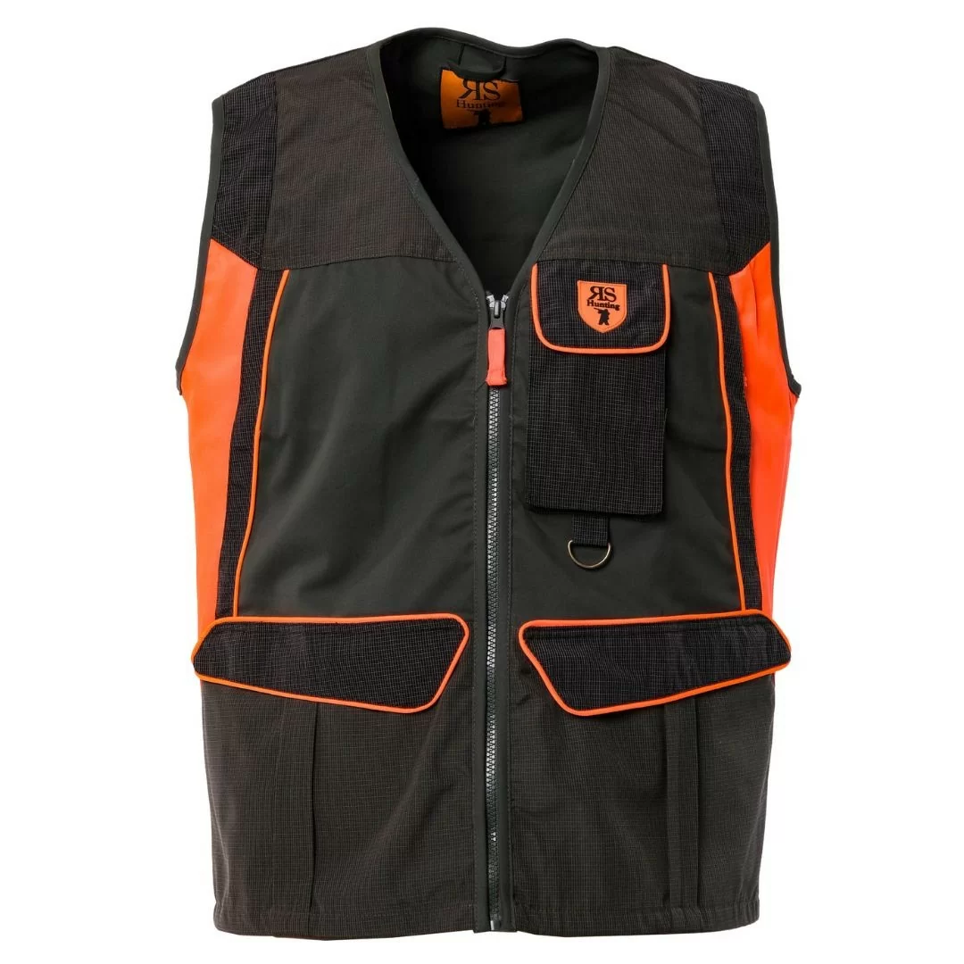Gilet Caccia Protettivo Rs Hunting art. LV940 Arancio Fluo