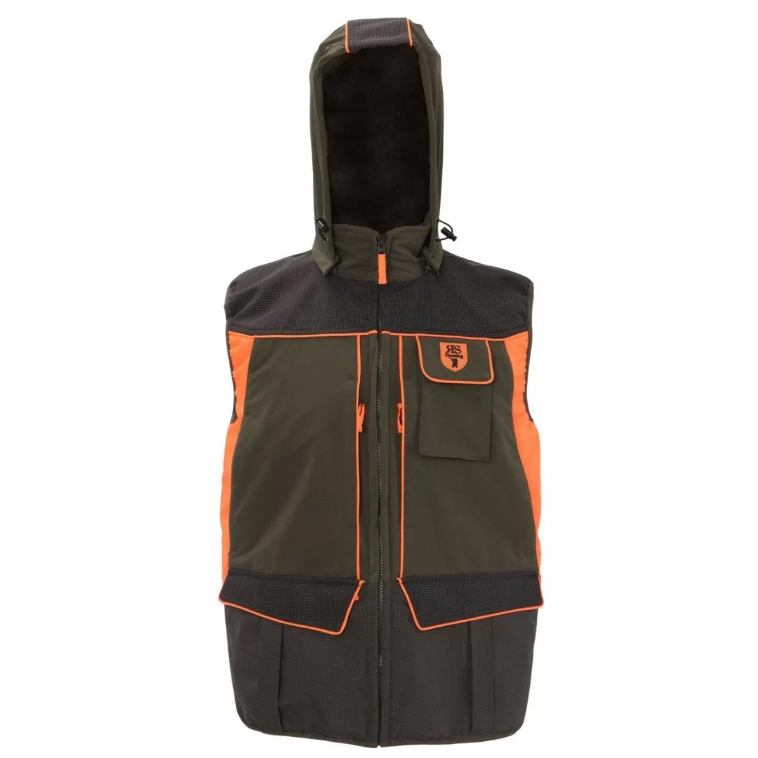 Gilet Alta Visibilità Rs Hunting art. LV601 Arancio Fluo