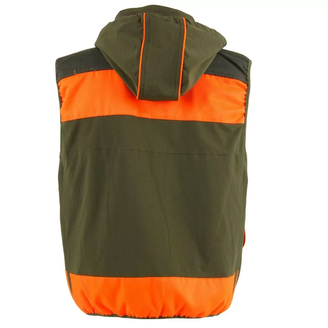 Gilet Caccia Pile Rs Hunting art. LV600 Arancio Fluo 2