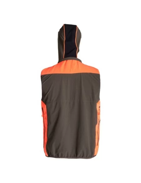 Gilet Caccia Antistrappo Rs Hunting art. LV602 Arancio Fluo