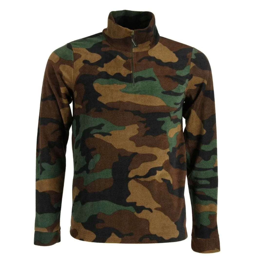 Felpa Pile Leggero Rs Hunting art. J640 Mimetico